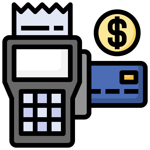 Pay pay point of service edc icon