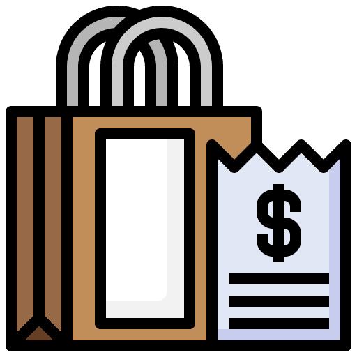 Shopping pay commerce and shopping shopping icon Shopping pay commerce and shopping shopping icon
