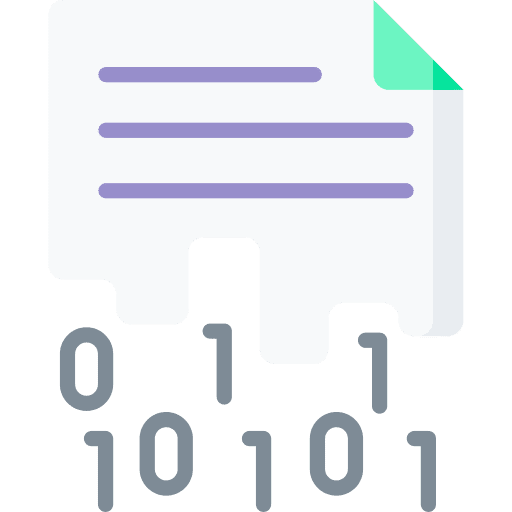 Data loss files and folders error warning icon