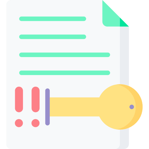 Locked seo and web locked file icon Locked seo and web locked file icon