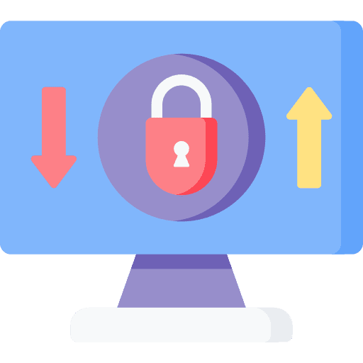 Ransomware virus computer computing icon Ransomware virus computer computing icon