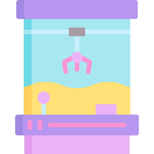 Crane machine games entertainment claw machine icon Crane machine games entertainment claw machine icon