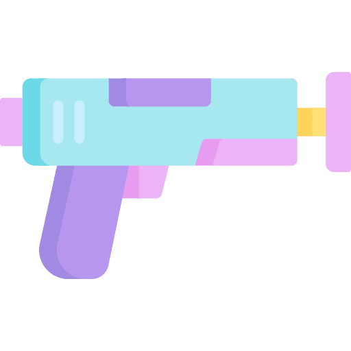 Gun toy kid and baby kid icon Gun toy kid and baby kid icon