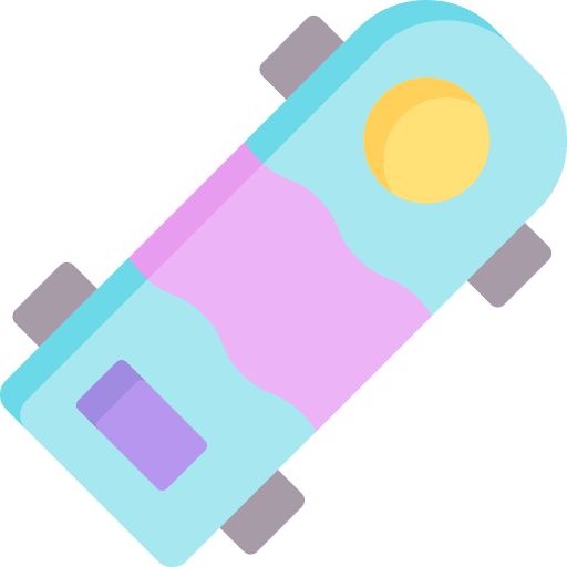 Skateboard sport equipment sports and competition skating icon Skateboard sport equipment sports and competition skating icon