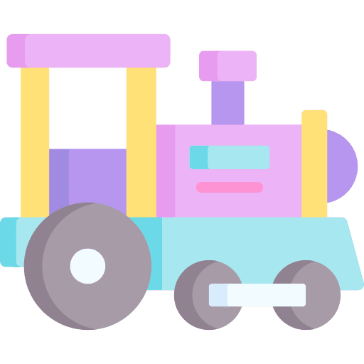 Train toy baby toy railroad icon Train toy baby toy railroad icon