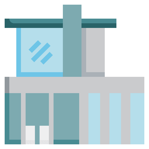 Modern house modern house modern holiday icon