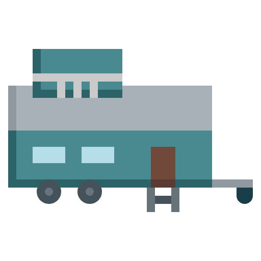 Tiny house modern transportation tiny house icon Tiny house modern transportation tiny house icon