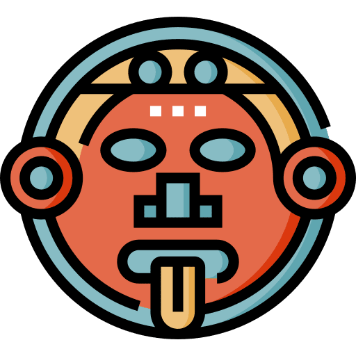 Tonatiuh mexican native american cultures icon