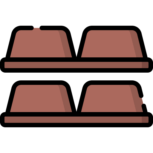 Chocolate bar dessert chocolate bar food and restaurant icon