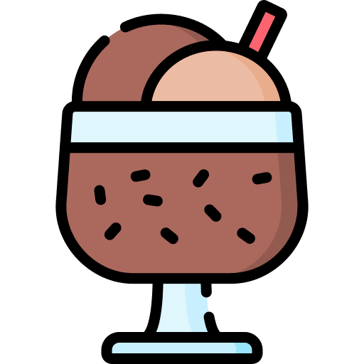 Ice cream dessert food and restaurant scoop icon Ice cream dessert food and restaurant scoop icon