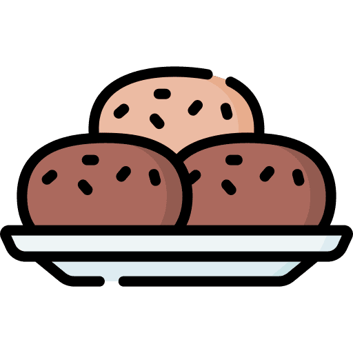 Truffle truffle dessert sugar icon