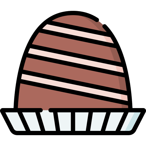 Candy truffle sweet candy icon Candy truffle sweet candy icon