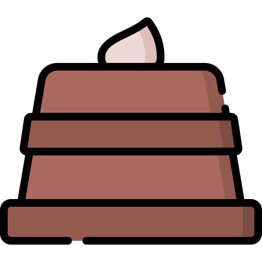 Chocolate cake cream food and restaurant sweet food icon Chocolate cake cream food and restaurant sweet food icon