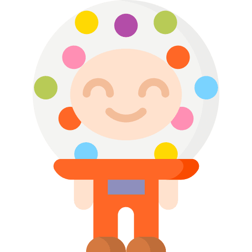 Gumball machine costume caucasian gumball machine icon Gumball machine costume caucasian gumball machine icon
