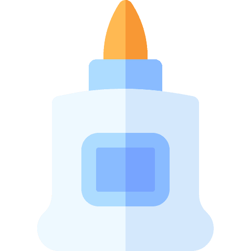 Liquid glue office material handcraft school material icon Liquid glue office material handcraft school material icon