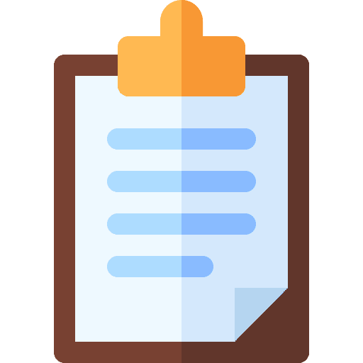 Clipboard education paper report icon Clipboard education paper report icon
