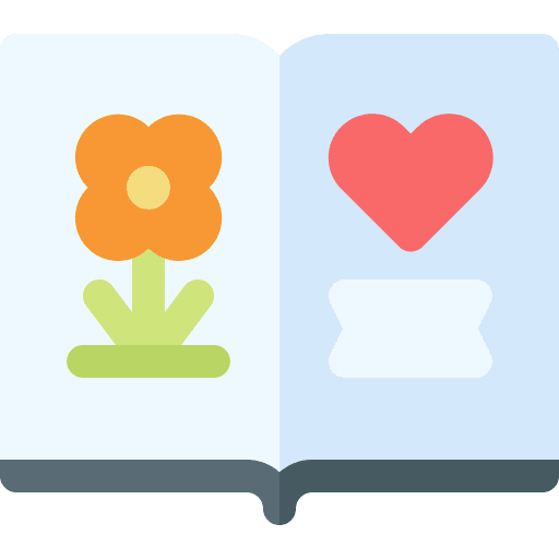 Scrapbook art hobby scrapbook icon Scrapbook art hobby scrapbook icon