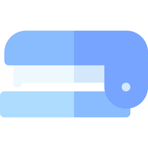Stapler office material education stationery icon Stapler office material education stationery icon
