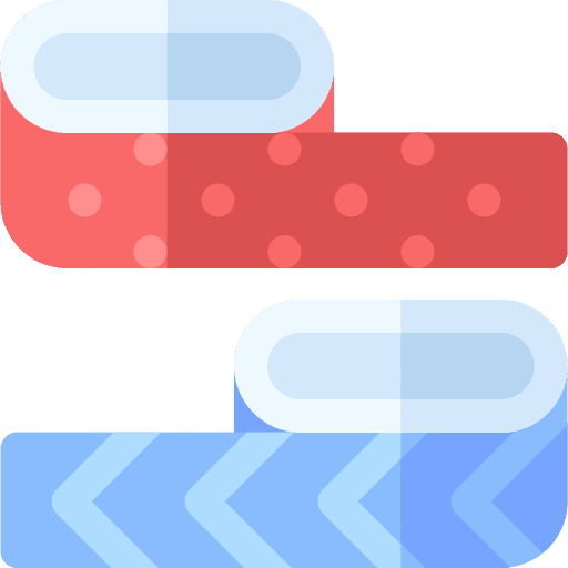 Tape pattern scrapbooking decorative icon Tape pattern scrapbooking decorative icon