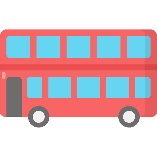 Double decker bus vehicle public transport double decker icon Double decker bus vehicle public transport double decker icon