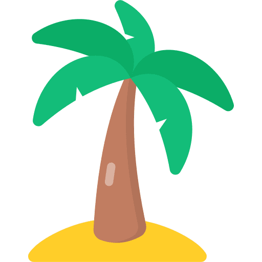 Island travel journey summer icon Island travel journey summer icon