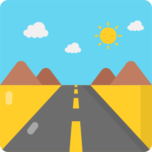 Landscape land ui countryside icon Landscape land ui countryside icon