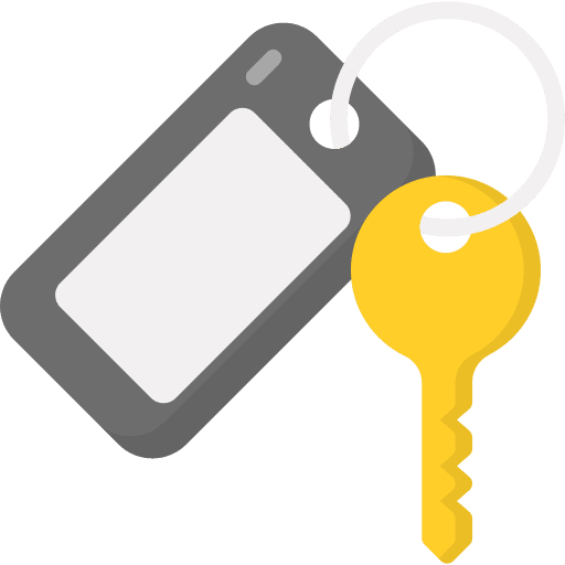 Room key travel lock door key icon Room key travel lock door key icon