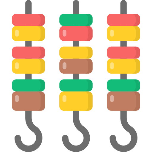 Barbecue brochette grill meat icon Barbecue brochette grill meat icon