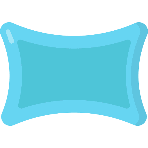 Pillow bed wellness comfortable icon Pillow bed wellness comfortable icon