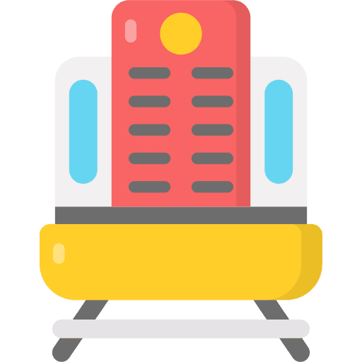 Train transportation metro travel icon Train transportation metro travel icon