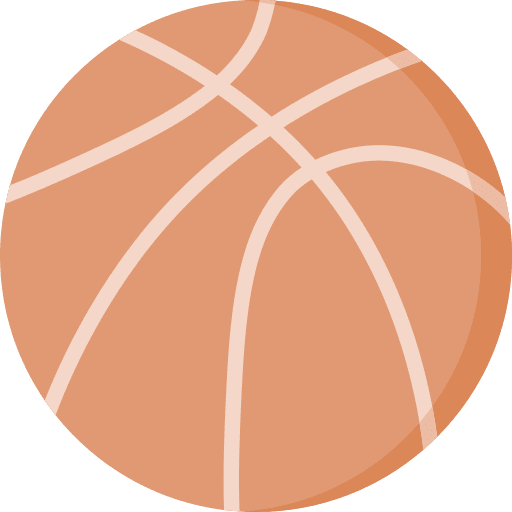 Basketball sports and competition basketball ball sportive icon