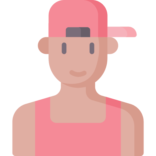Boy baseball cap boy young icon