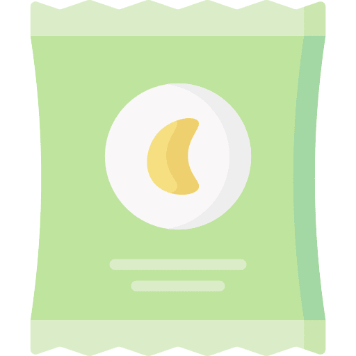 Chips fast food food and restaurant potatoes icon Chips fast food food and restaurant potatoes icon