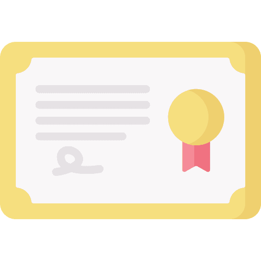 Certificate winner quality certificate icon Certificate winner quality certificate icon