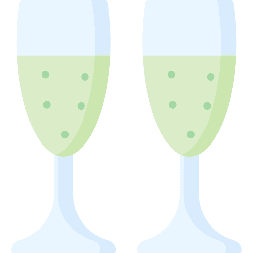 Champagne champagne glass birthday and party champagne icon Champagne champagne glass birthday and party champagne icon