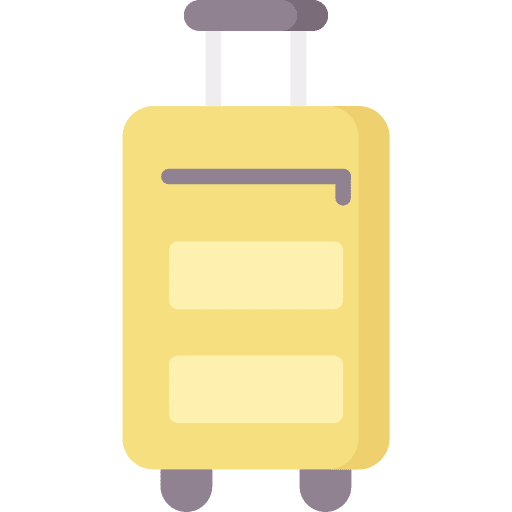 Luggage transport suitcase hotel icon Luggage transport suitcase hotel icon