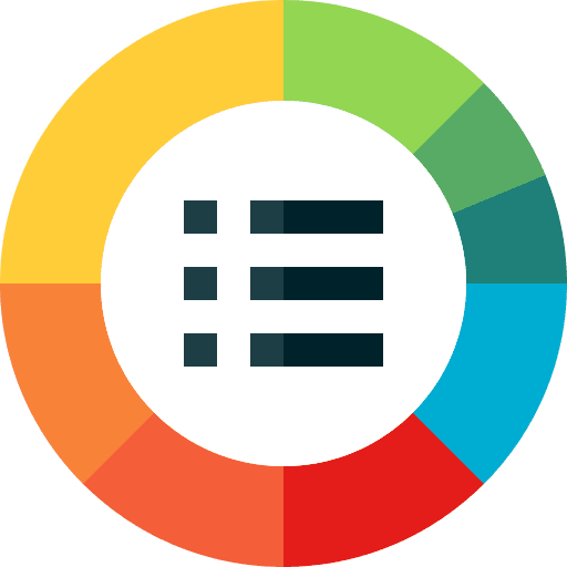 Allocation asset management allocation business icon