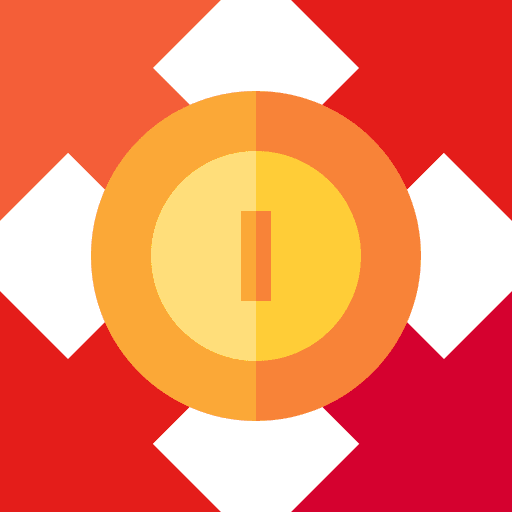 Diversification fund financial cash icon