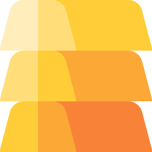 Gold ingots gold bars gold bar banking icon Gold ingots gold bars gold bar banking icon
