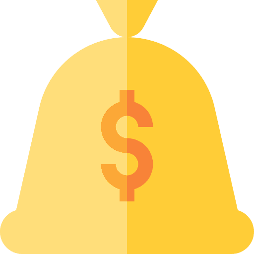 Money bag cost currency dollar icon Money bag cost currency dollar icon