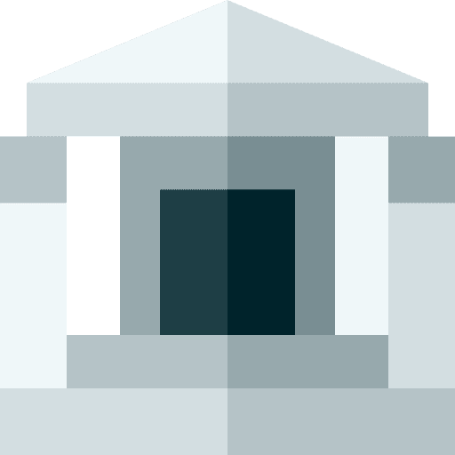 Bank business museum temple icon Bank business museum temple icon