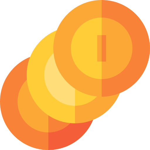 Cash stack coins cash icon Cash stack coins cash icon