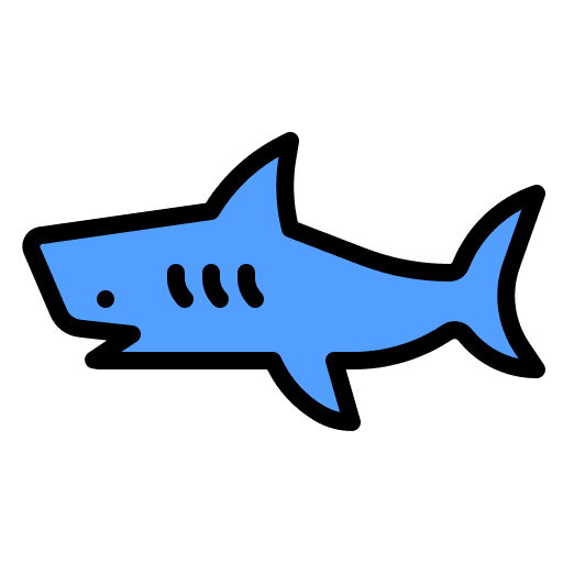 Shark wild life sea life wild animals icon Shark wild life sea life wild animals icon