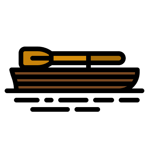 Boat transportation oars sailing icon Boat transportation oars sailing icon