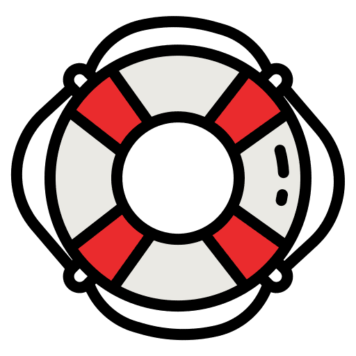 Lifebuoy help lifeguard floating icon Lifebuoy help lifeguard floating icon