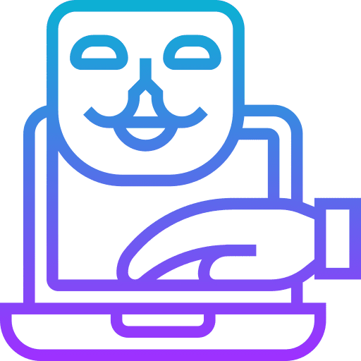 Hacker cryptocurrency user digital money icon Hacker cryptocurrency user digital money icon