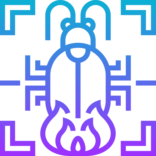 Infected computing infected cyber attack icon Infected computing infected cyber attack icon