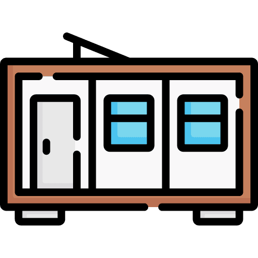 House architecture and city house storage tank icon