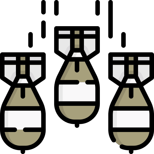 Bomb bomb weapons war icon