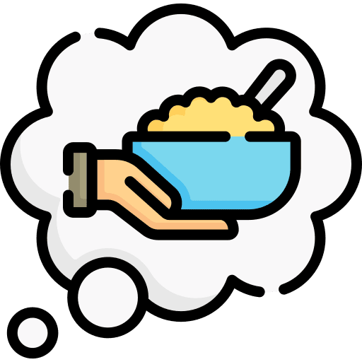 Hunger hunger think drink icon